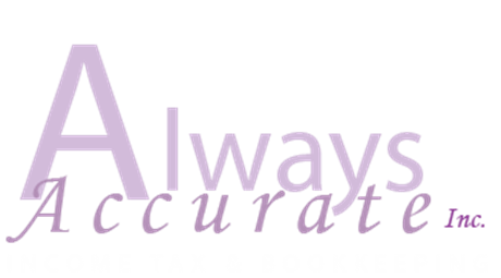 Always Accurate Income Tax logo