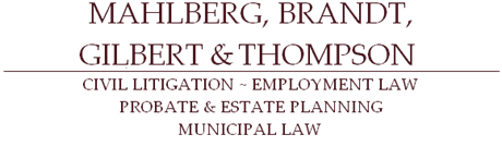 Mahlberg, Brandt, Gilbert & Thompson logo
