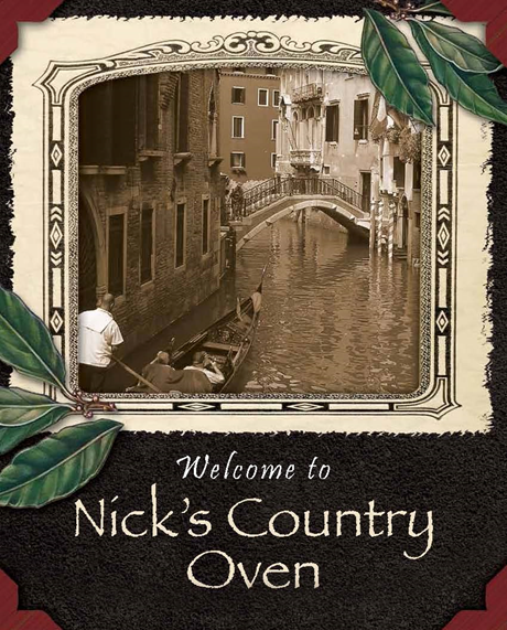 Nick's Country Oven logo