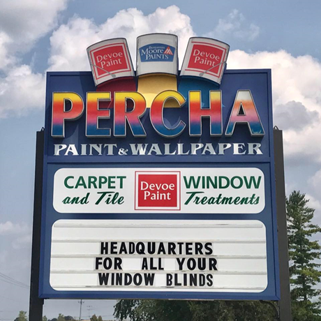 Percha Paint & Wallpaper logo
