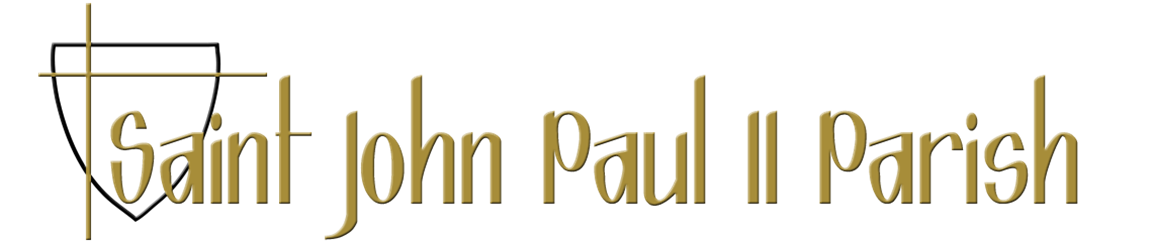logo for St. John Paul II Parish of Carrollton